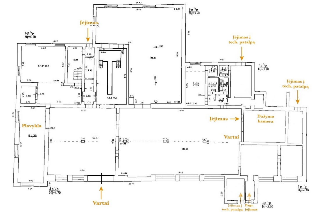 Nuomojamos patalpos tinkančios auto servisui Arimų g.18 Vilnius