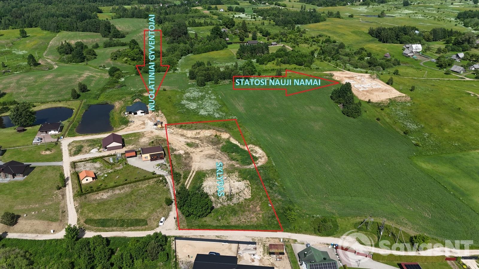 Geroje vietoje, Vaivadiškių k., Zujūnų sen. parduodamas 0,5 ha Žemės ūkio paskirties sklypas.