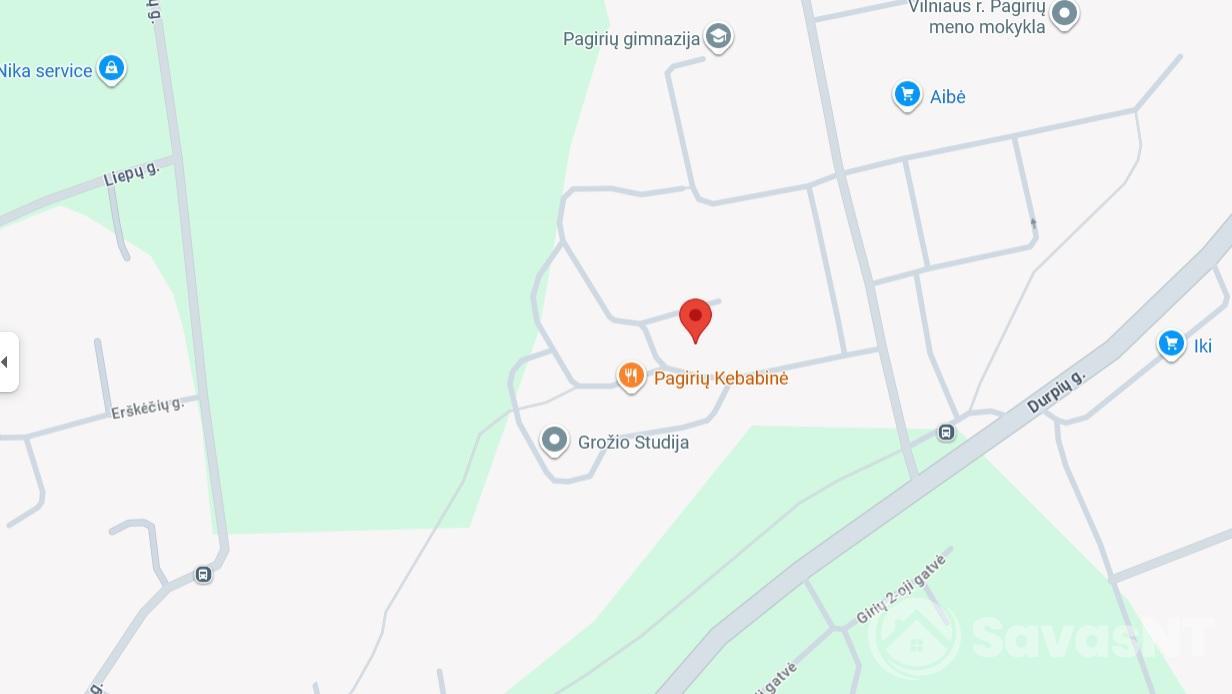 Vilniaus rajone, Pagiriuose parduodamas 4 ATSKIRŲ/NEPEREINAMŲ kambarių butas