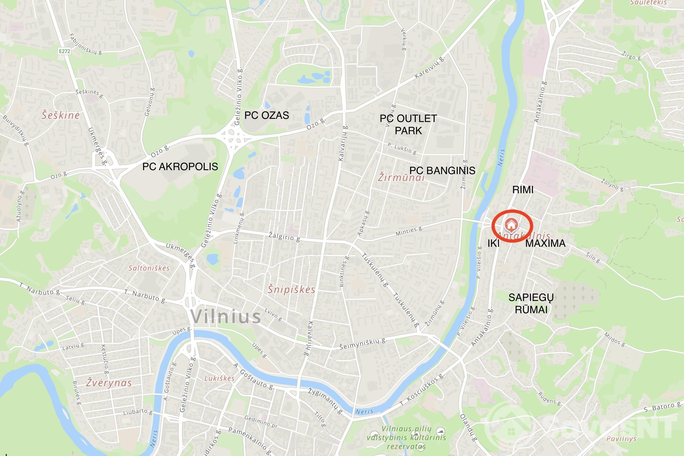 Nuomojamas 1 kambario butas Šilo Gatvėje