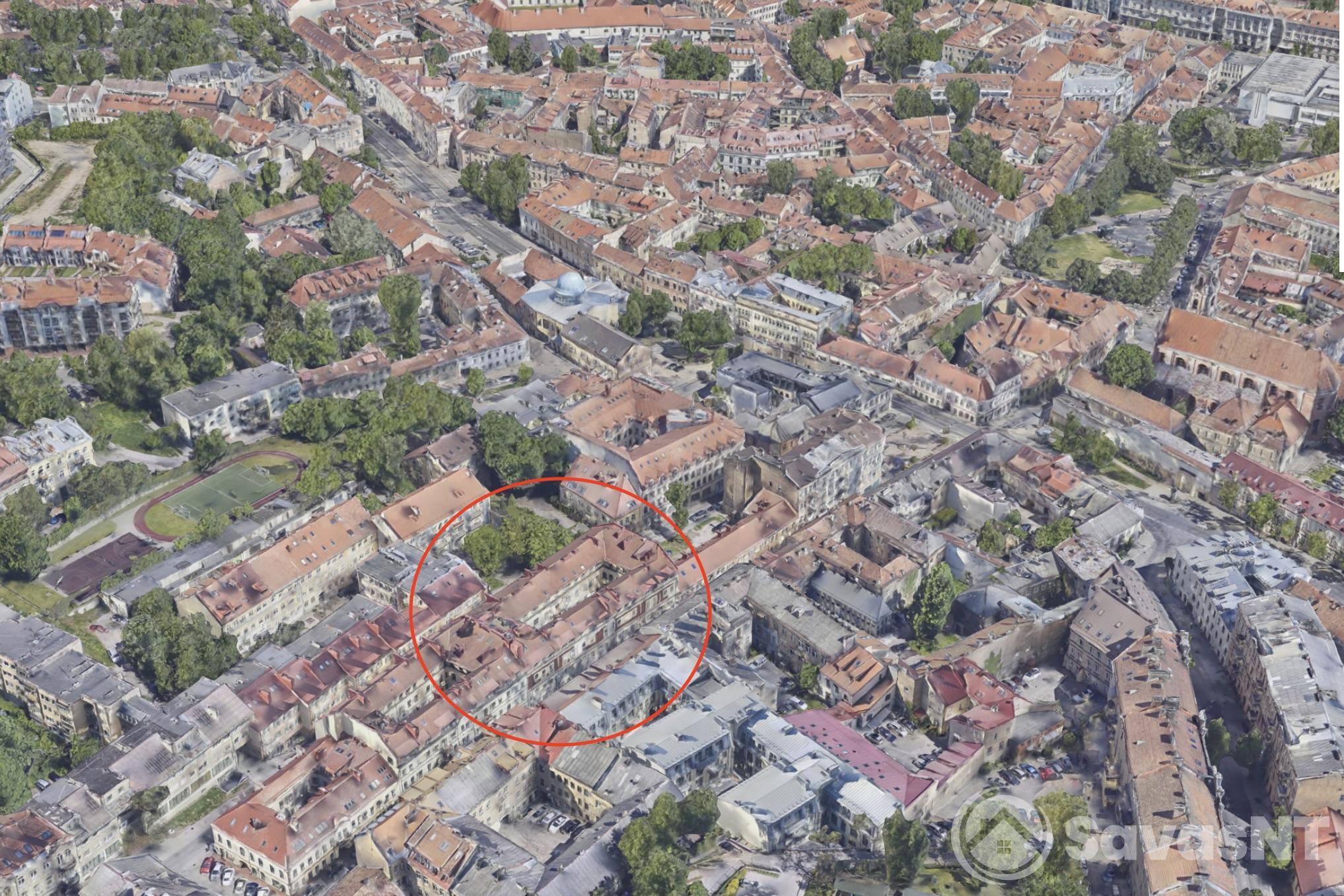 Nuomojamas 2 kambarių butas Šv. Stepono gatvėje