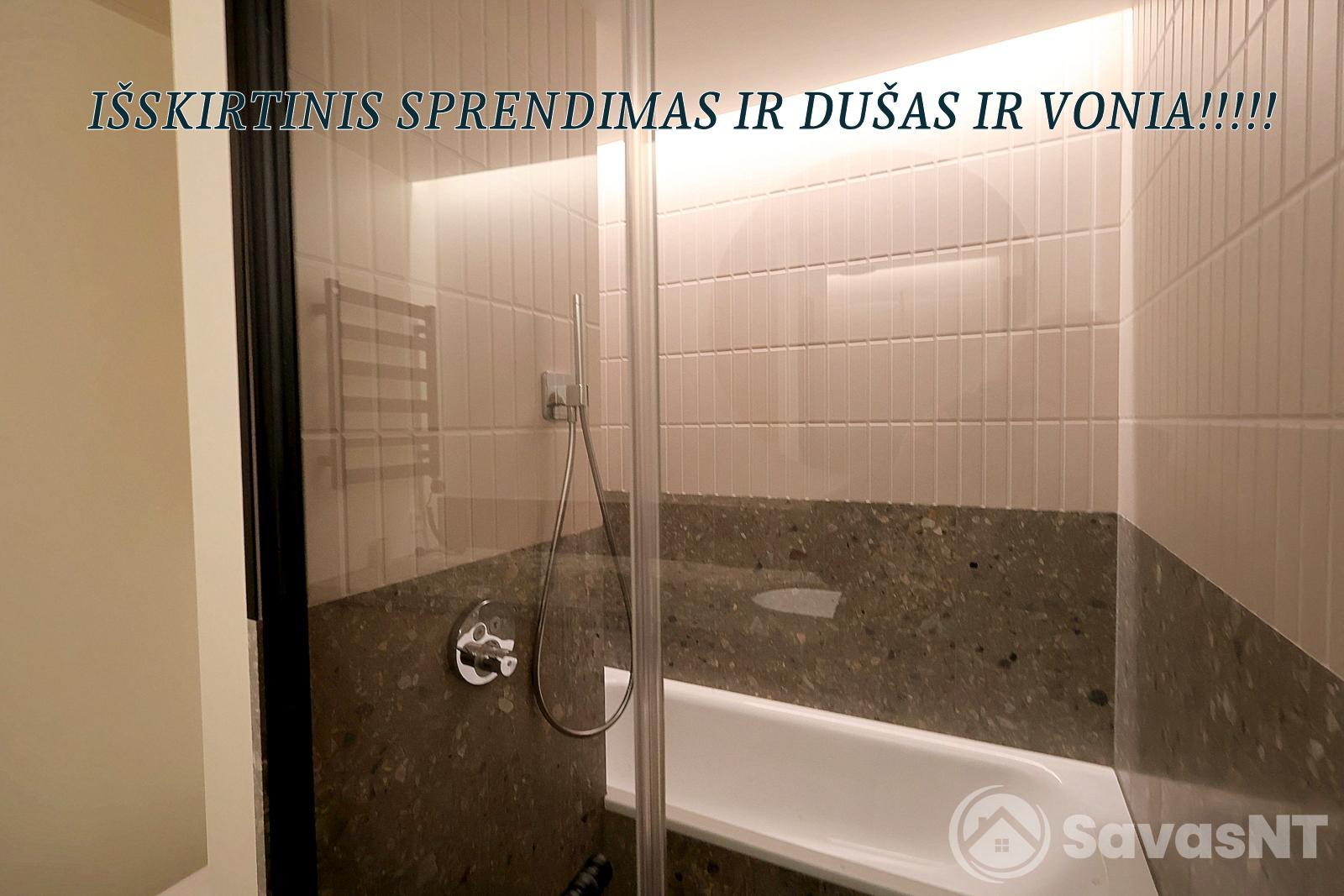 Aukštaičių gatvėje nuomojamas dviejų kambarių butas su TERASA