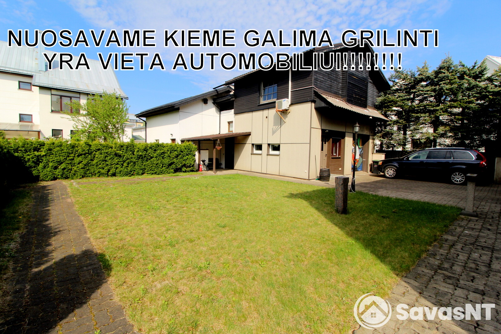 Butas/kotedžas su parkavimo vieta Lazdynėliuose, Pakalnučių gatvėje