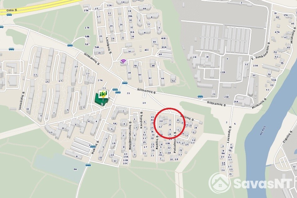 Butas/kotedžas su parkavimo vieta Lazdynėliuose, Pakalnučių gatvėje