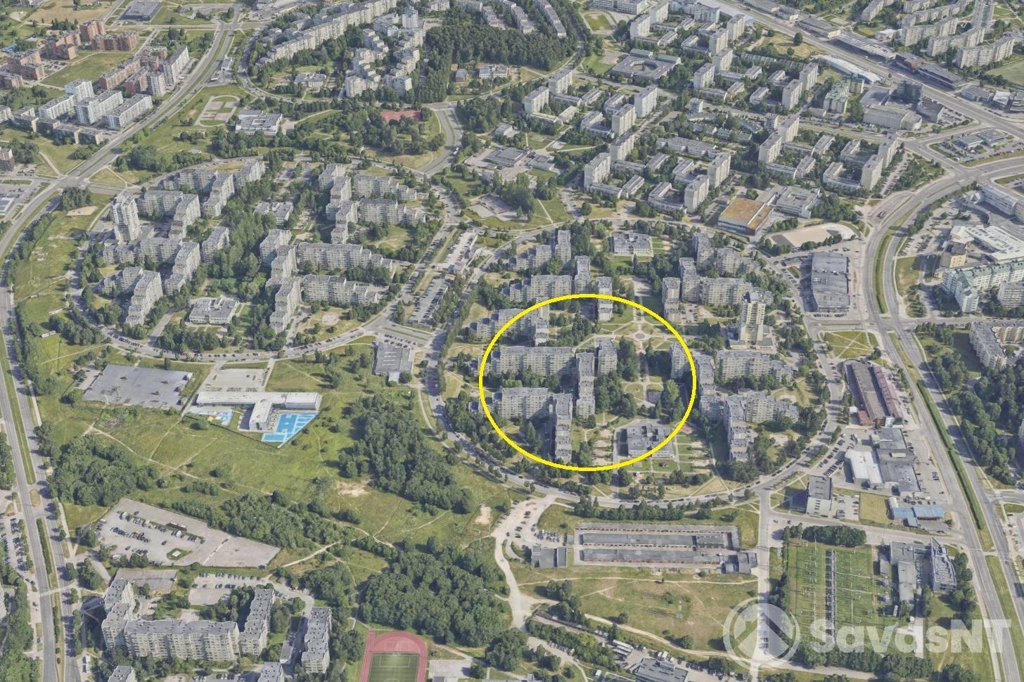 Nuomojamas dviejų kambarių butas Žemynos g. Pašilaičiuose