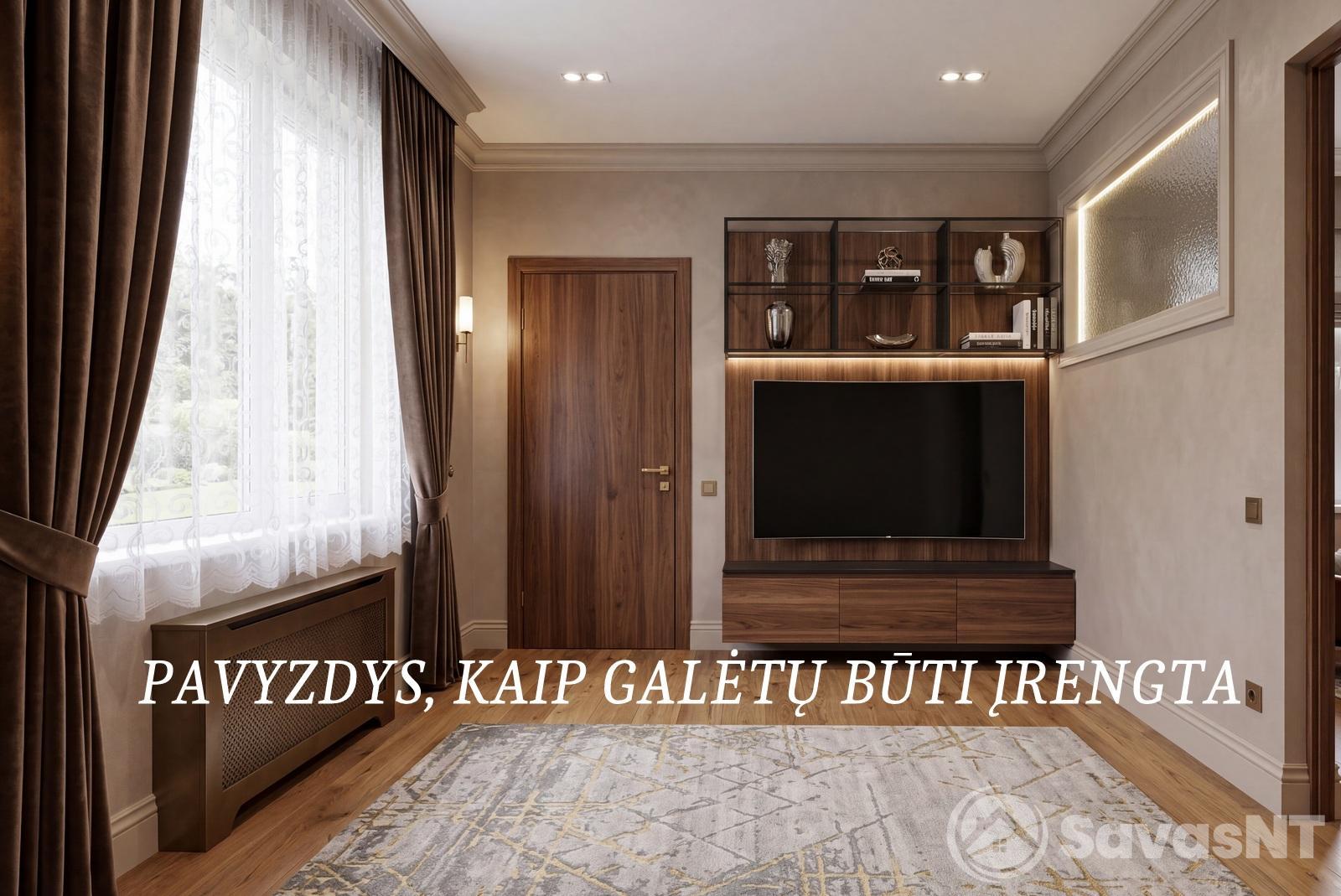 Pačiame Vilniaus miesto senamiestyje, Literatų gatvėje, parduodamas dviejų kambarių butas
