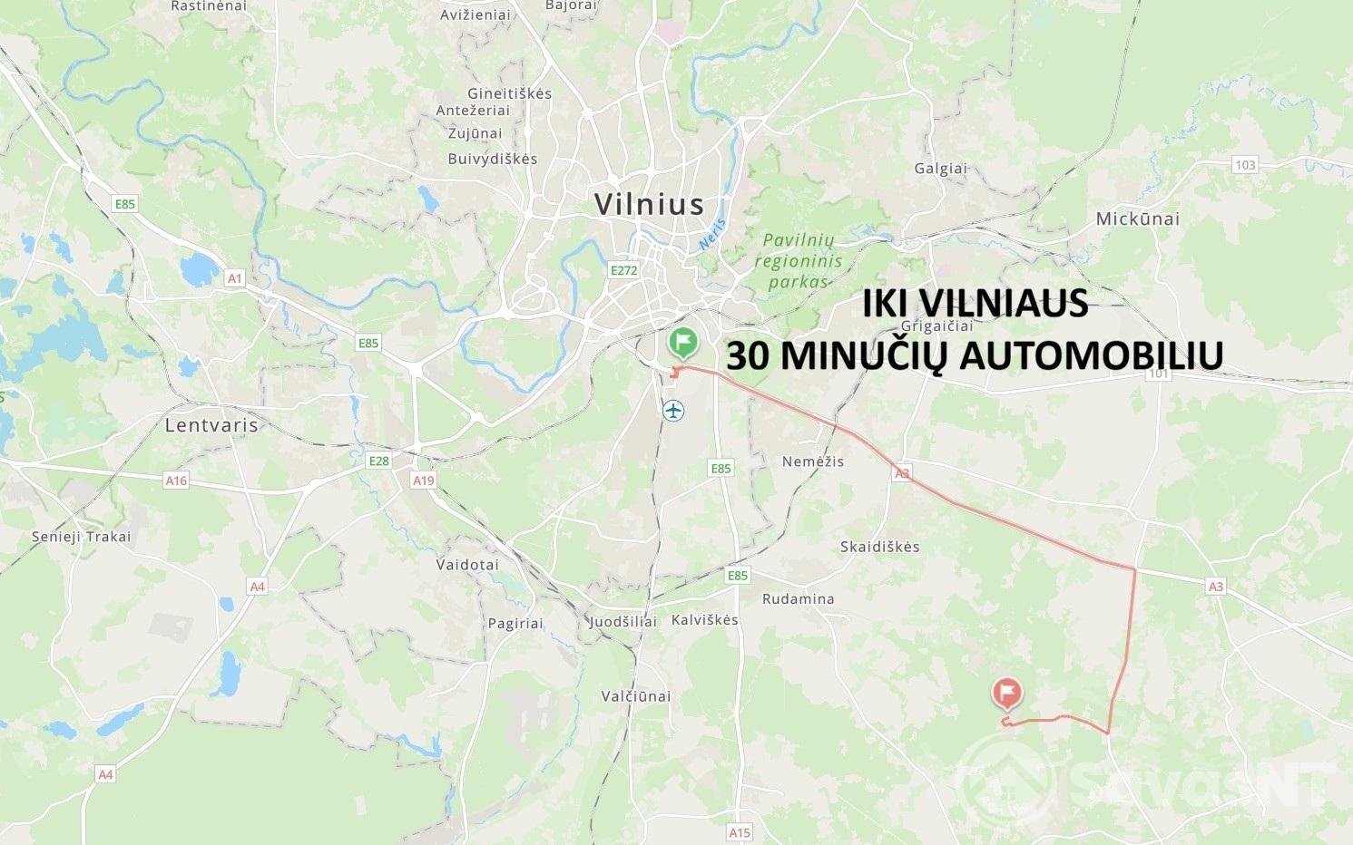 Vilniaus rajone, Juodiškių kaime parduodamas sodo sklypas