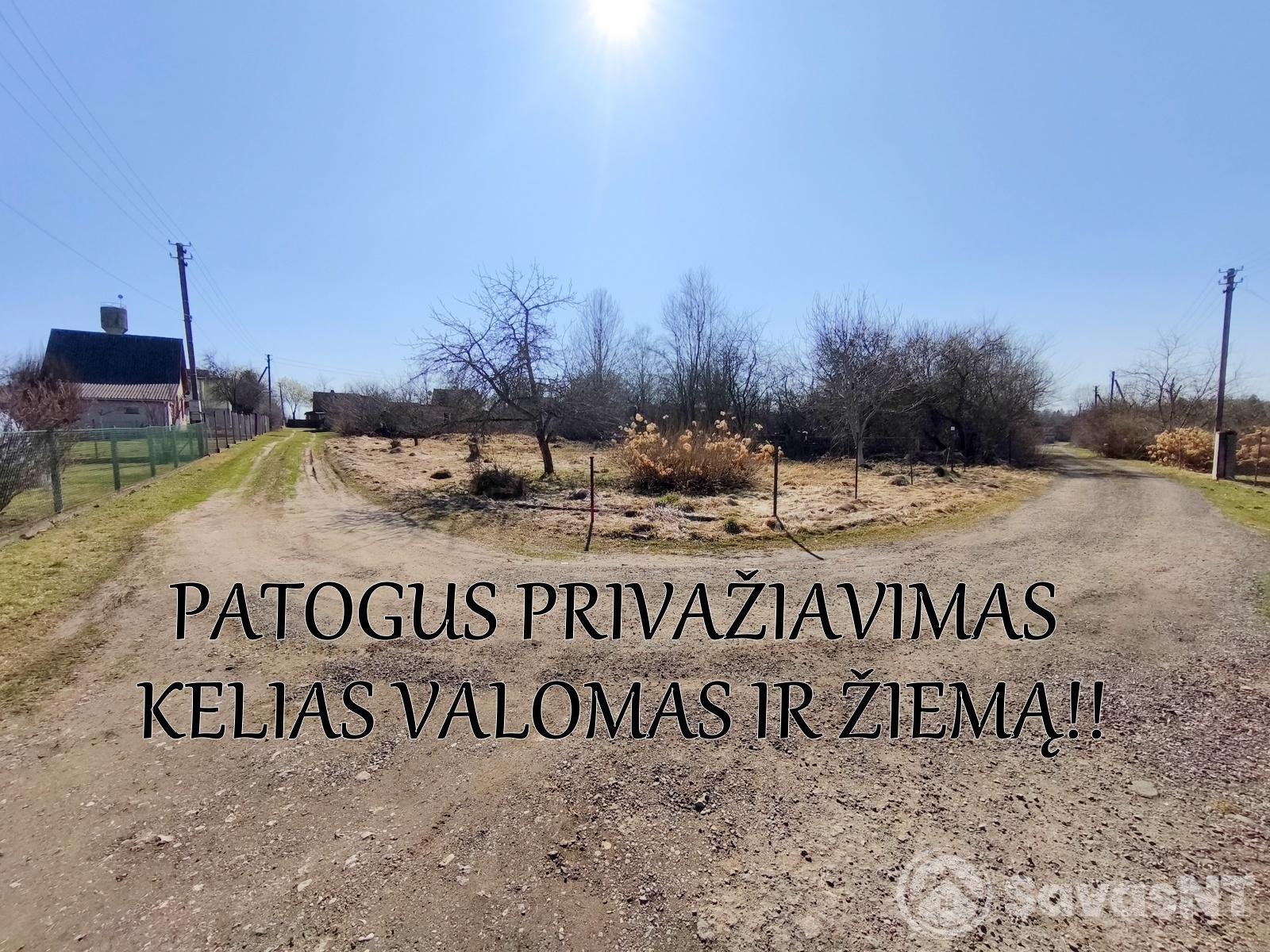 Vilniaus rajone, Juodiškių kaime parduodamas sodo sklypas