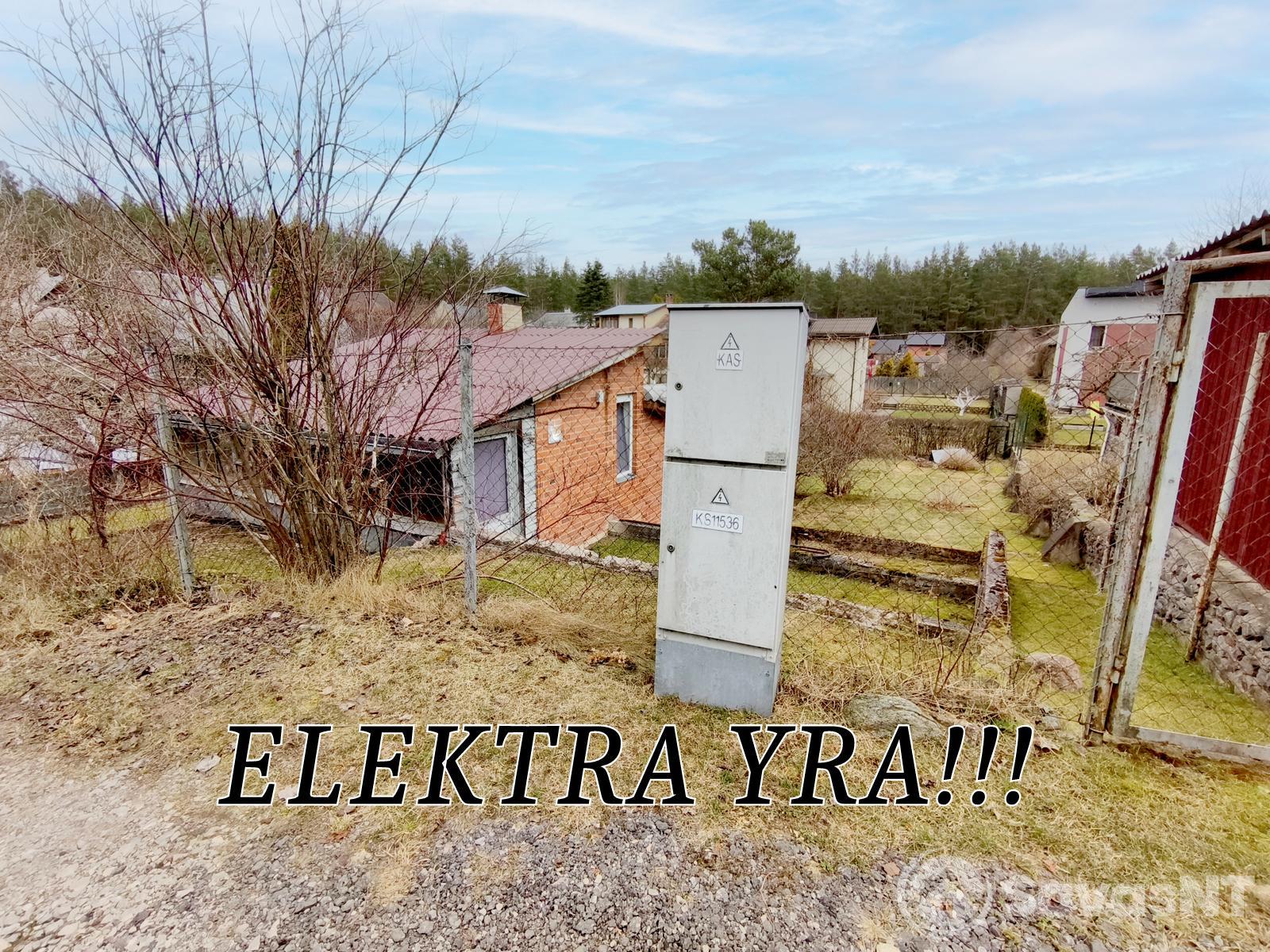 Antakalnyje, Vinciūniškių soduose parduodamas 6,18 arų sklypas su namu