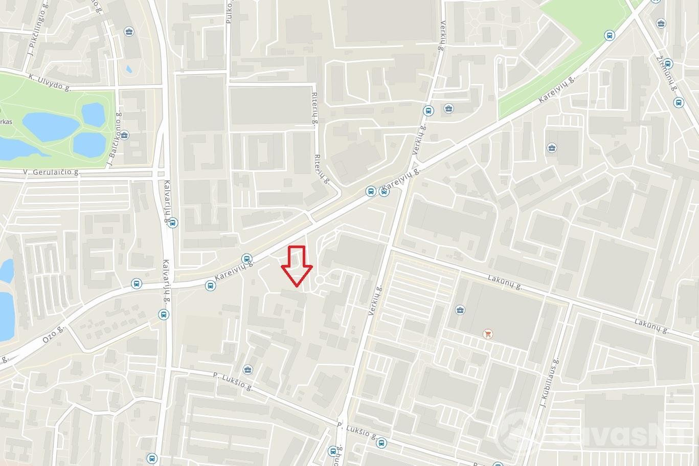 Nuomojamas vieno kambario butas Kareivių g.