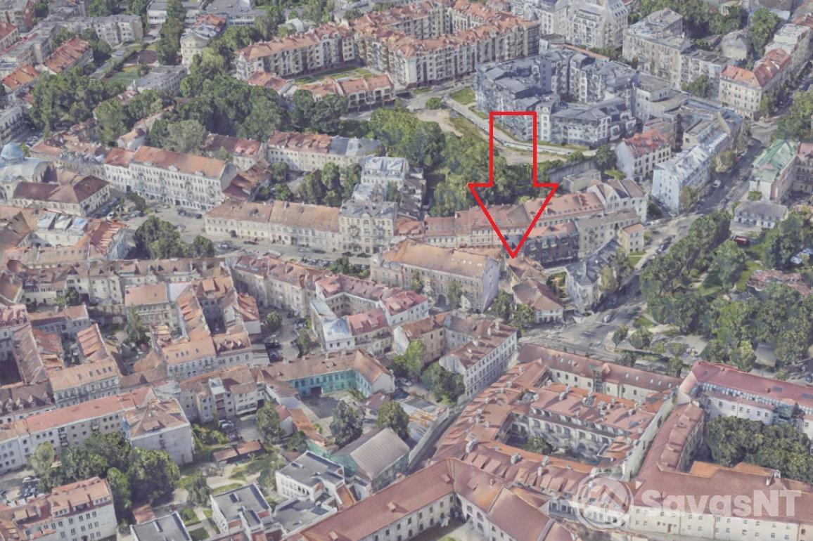 Nuomojamas trijų kambarių butas Pylimo gatvėje