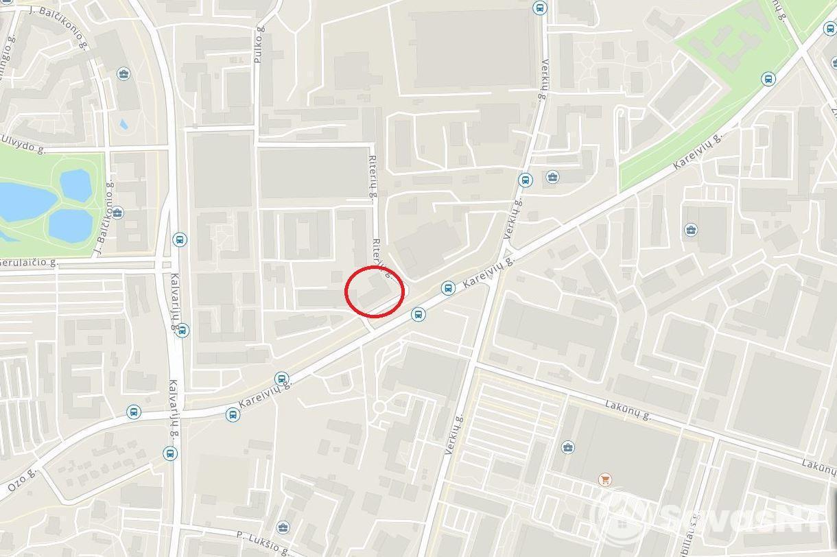 Nuomojamas dviejų kambarių butas Riterių g.