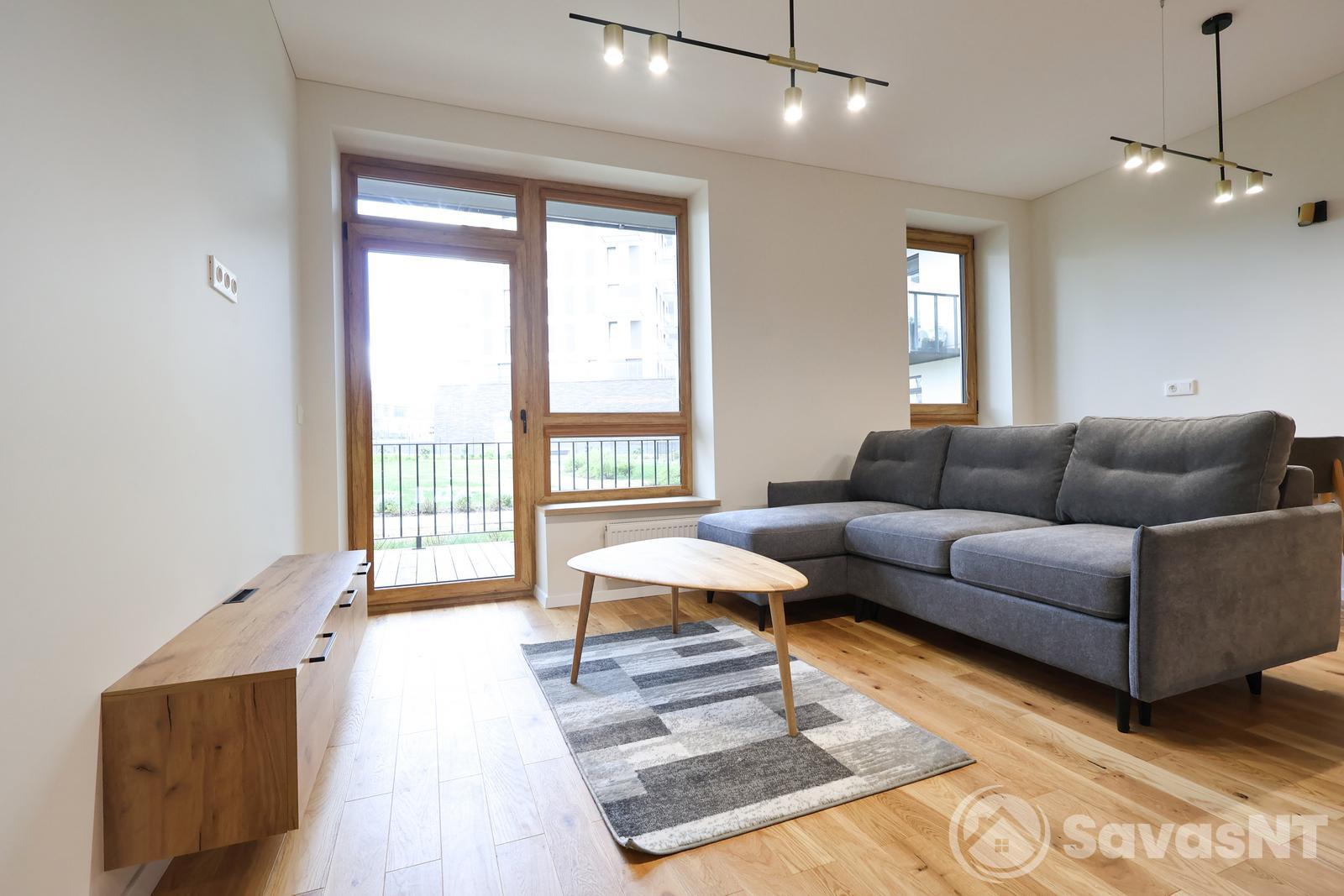 Nuomojamas dviejų kambarių butas Riterių g.