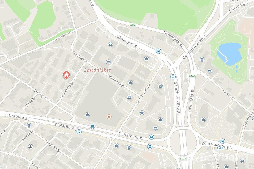 Nuomojamas vieno kambario butas Stumbrų g.