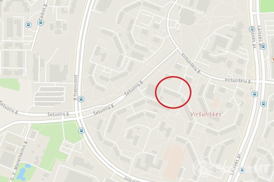 Nuomojamas vieno kambario butas Viršuliškių g.