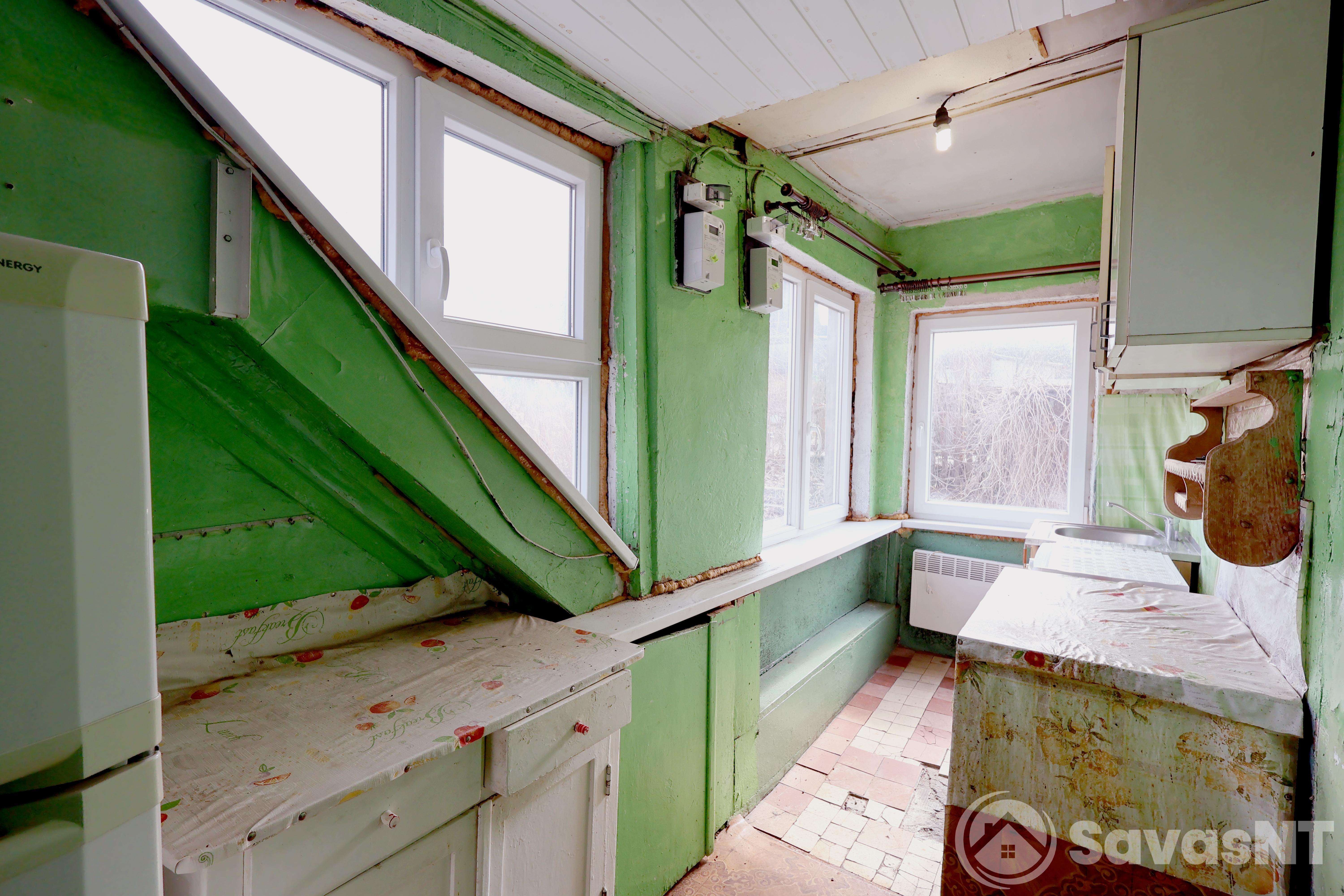 Parduodamas dviejų kambarių butas - namo dalis Subačiaus gatvėje