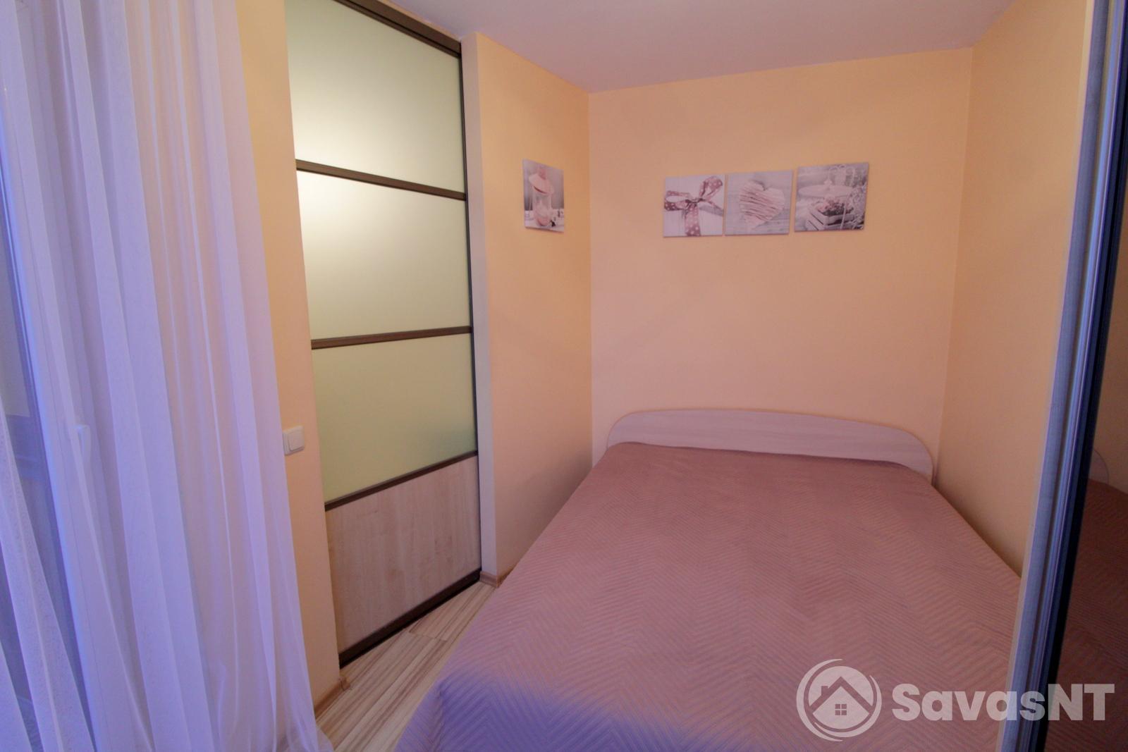 Nuomojamas 1 kambario 35,91 kv.m. butas Pašilaičiuose Perkūnkiemio g su SANDĖLIUKU