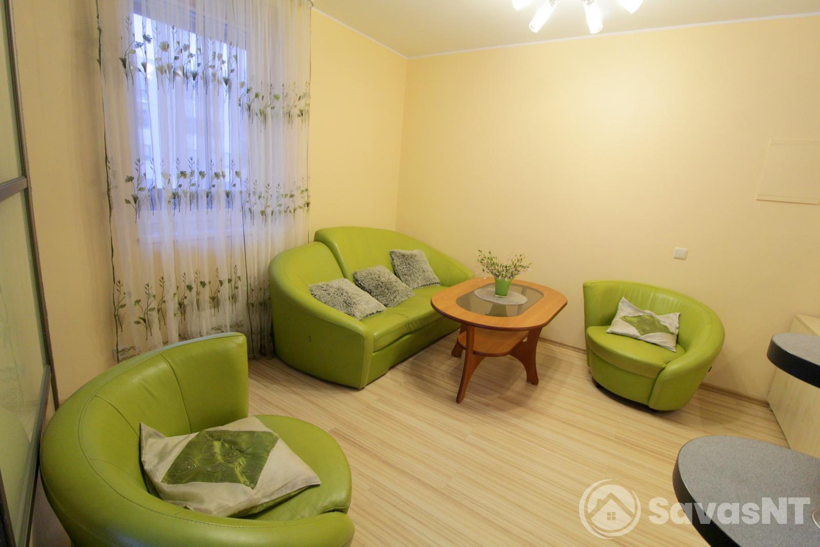 Nuomojamas 1 kambario 35,91 kv.m. butas Pašilaičiuose Perkūnkiemio g su SANDĖLIUKU