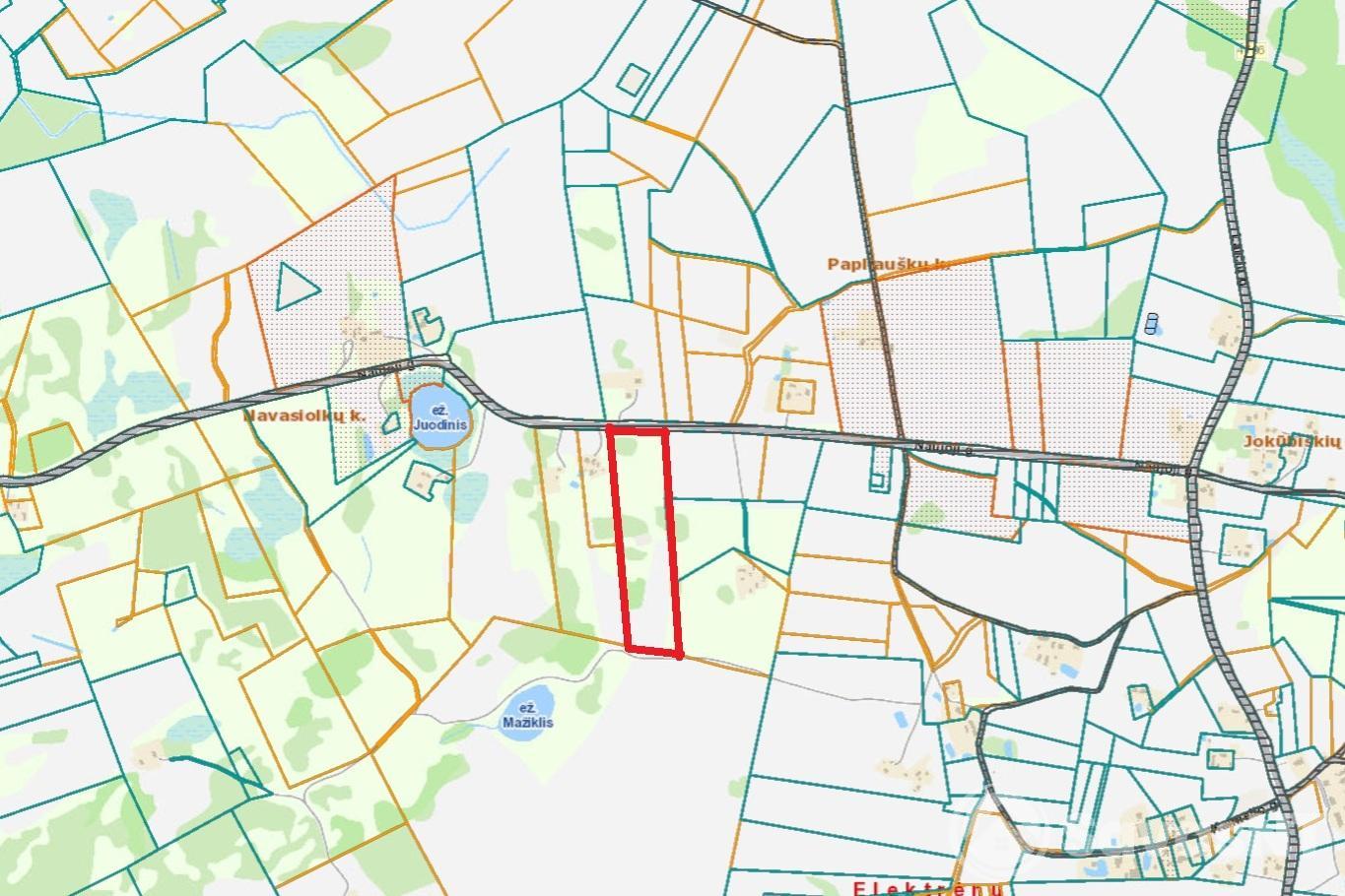 Parduomas žemės ūkio  paskirties sklypas Naujoji g.22.
