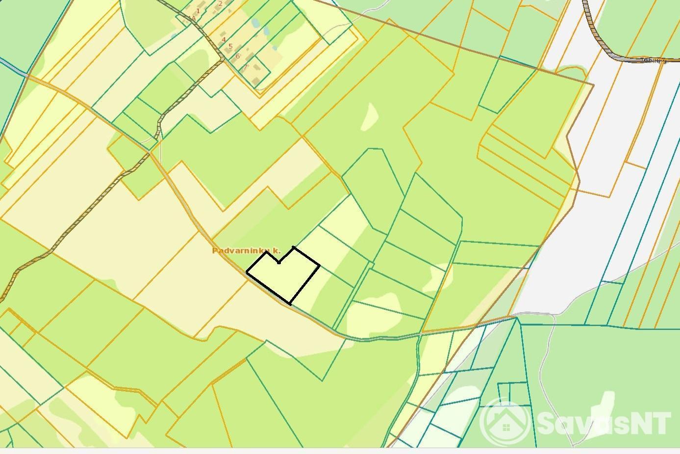 Vilniaus r.savivaldybėje.,Rukainių sen., Padvarininkų kaime parduodamas 1 ha Žemės ūkio sklypas  sklypas.