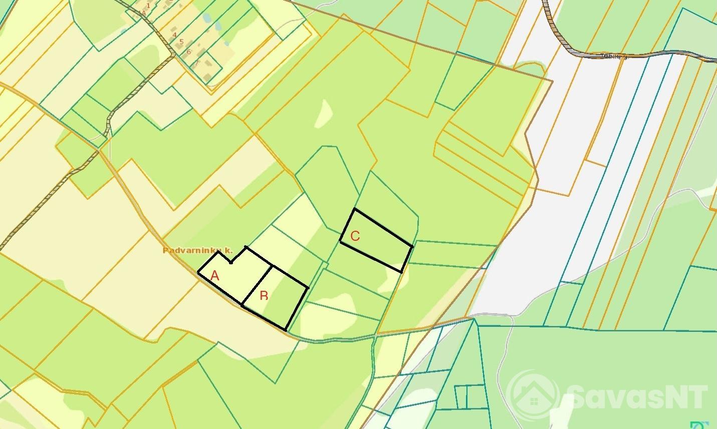 Vilniaus r.savivaldybėje.,Rukainių sen., Padvarininkų kaime parduodamas 1 ha Žemės ūkio sklypas  sklypas.